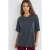 Oversized Crew Neck Geribbelde T-shirt