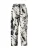 COMMA Broek  zwart / wit