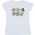 Disney Dames/Dames Mickey Mouse And Friends Gezichten Katoenen T-Shirt (Wit)