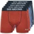 Duck and Cover Heren Quenelly Boxershorts (Set van 5) (Veelkleurig)