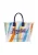IZIA Handtas  blauw / geel / oranje / wit