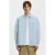 SELECTED HOMME regular casual overhemd met textuur lichtblauw