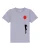 watabout.kids Shirt ‘Mädchen mit Luftballon’  duifblauw / rood / zwart