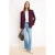TRENDYOLMİLLA Dames Paars Effen Lang Oversized Blazers