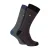 2-Pack Heren Casual Ribbelkatoenen Dress Socks | Middelzware Vierkante Breisokken