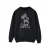 Disney Heren Mickey Mouse Sketch Kick Sweatshirt (Zwart)