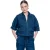 Geisha Top dark blue wash