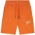 Malelions Men Signature Drip Shorts | Orange