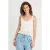 Cache Cache top ecru crochet
