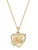 Hey Happiness Ketting ‘Cupid Heart Locket’  goud