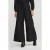River Woods Taffeta Loose Pants Black