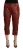 Just Cavalli Dames Bruine Lurex Midden Taille Katoenen Cropped Capri Broek