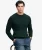 Cable Knit Trui met Normale Pasvorm Green