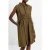 French Connection Poplin Tie Slvless Dress K Khaki