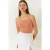 Ruitjespatroon Aansluitende Crop Top