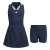 ADIDAS PERFORMANCE Sportjurk  navy / wit
