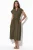 Textured Gelaagde Maxi Jurk