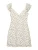 Pull&Bear Jurk  pasteelgeel / donkergroen / wit