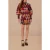 FARM Rio Hearts Ikat Knit Skirt