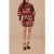 FARM Rio Hearts Ikat Knit Skirt