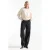 JANSEN Amsterdam wide leg jeans – zwart