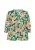 Usha Blouse  geel / donkergroen / oranje / wit