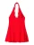 Bershka Jurk  rood / wit