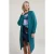 River Woods Green V-neck Cardigan Long Sleeves