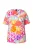 Ulla Popken Shirt  lila / lavendel / neonroze / rood