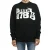 Diesel Distorted Logo Zwarte Sweatshirt