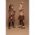 Looxs Revolution Gilet borduursels imitatie bont voor meisjes in de kleur