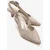 Dioris Leren Slingback Kitten Hak Pump