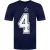 Nike NFL Dallas Cowboys 4 Dak Prescott Heren Navy T-Shirt