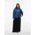 VERO MODA CURVE sweater donkerblauw