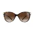 Burberry Zonnebril Be4216 300213 Donker Havana Met Goud Detailing Bruin Verloop