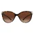 Burberry Zonnebril Be4216 300213 Donker Havana Met Goud Detailing Bruin Verloop