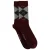 WE Fashion sokken bordeauxrood