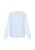 Usha Blouse  lichtblauw / wit