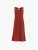 AmourLinen Zomerjurk ‘Ines’  donkerrood