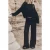 Mikuta The Black Crochet Pants Black