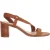 Dune London Slingback-sandalen met hoge blokhak voor dames (Tan)