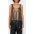 10DAYS Top Sequins Warm Taupe