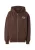 Pegador Sweatvest ‘Sortelha’  chocoladebruin / rosa / wit