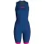 Arena W Trisuit St 2.0 Rear Zip Royal/pink