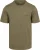 KnowledgeCotton Apparel T-shirt Olive Chest Print