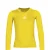 ADIDAS PERFORMANCE Functioneel shirt  geel / wit