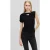 Karl Lagerfeld One Sleeve T-shirt Black