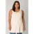 Base Level Curvy singlet beige