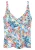 VENICE BEACH Tankinitop  blauw / lichtblauw / oranje / zalm roze
