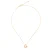 Orphelia ‘Mera’ Dames 925 Sterling Zilveren Ketting met Hanger – Goud zh-7370 G
